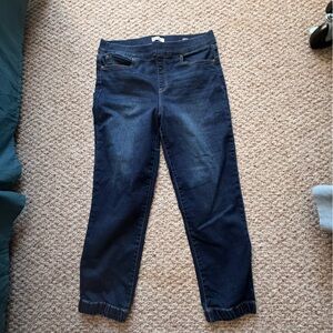 Soho Navy High Rise Joggers